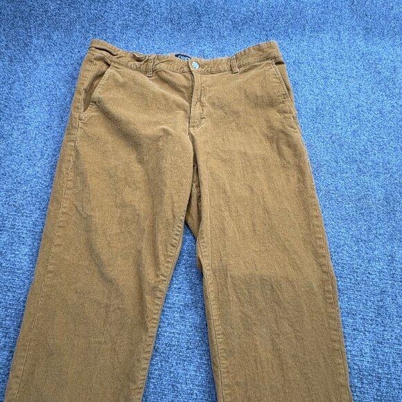 Chaps Pants Mens 38x32 Corduroy Tan Straight Fit Preppy Retro Classic Academia‎ - Picture 2 of 16